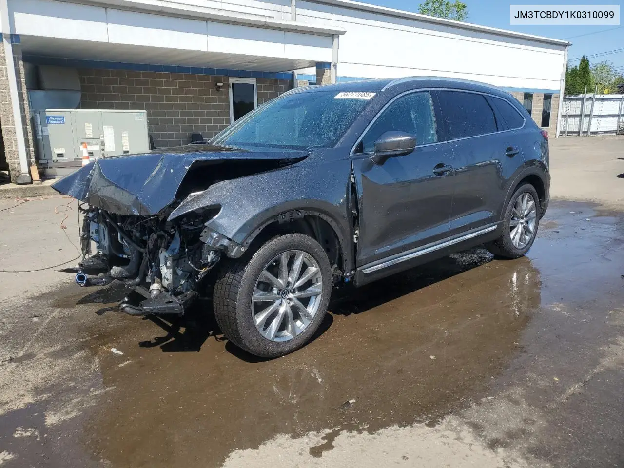 2019 Mazda Cx-9 Grand Touring VIN: JM3TCBDY1K0310099 Lot: 56277685