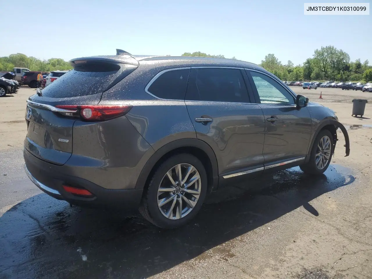 2019 Mazda Cx-9 Grand Touring VIN: JM3TCBDY1K0310099 Lot: 56277685
