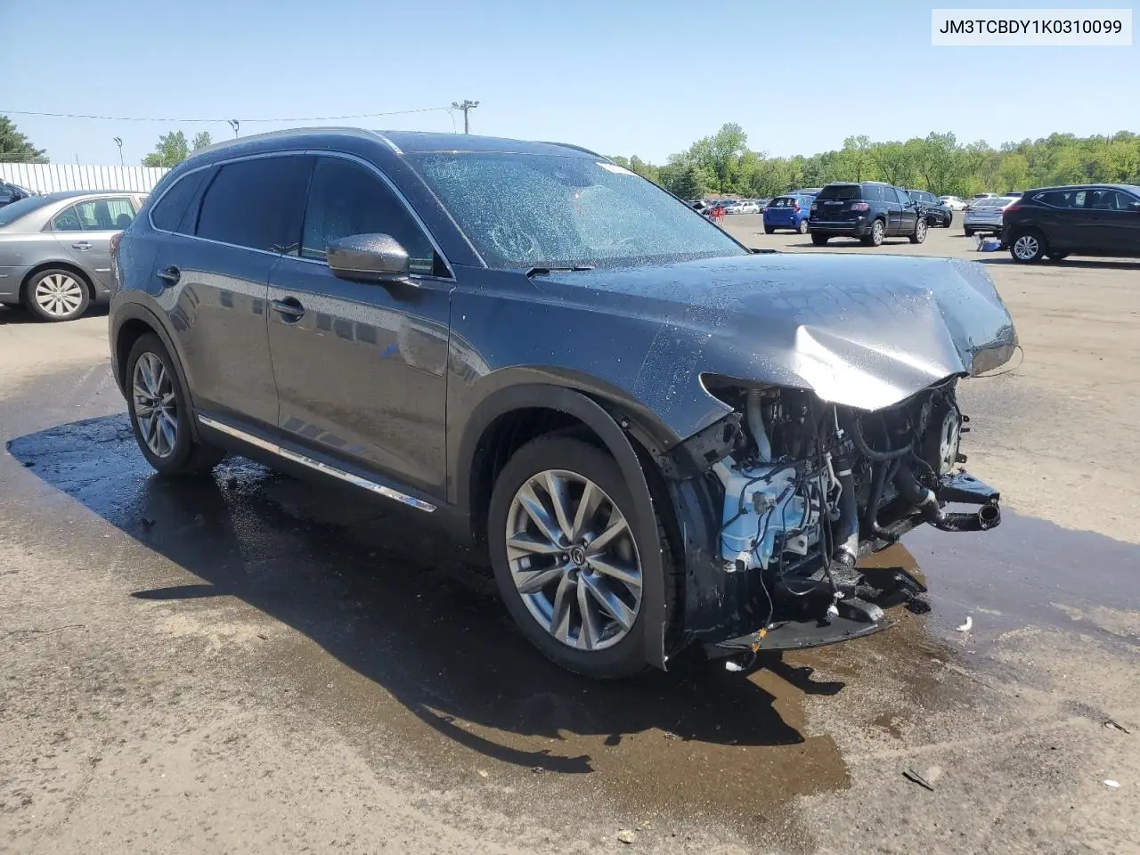 2019 Mazda Cx-9 Grand Touring VIN: JM3TCBDY1K0310099 Lot: 56277685
