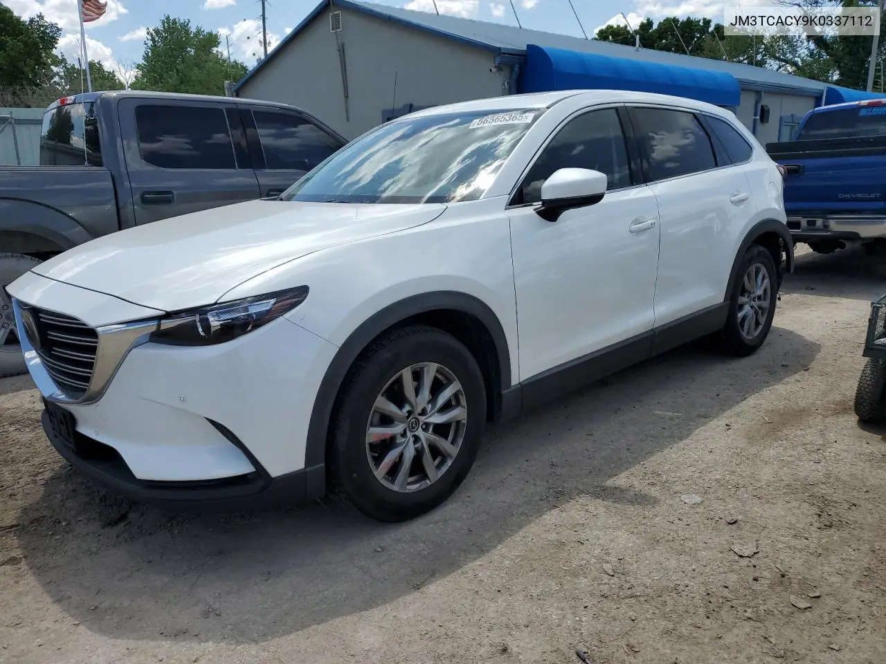 2019 Mazda Cx-9 Touring VIN: JM3TCACY9K0337112 Lot: 56565365