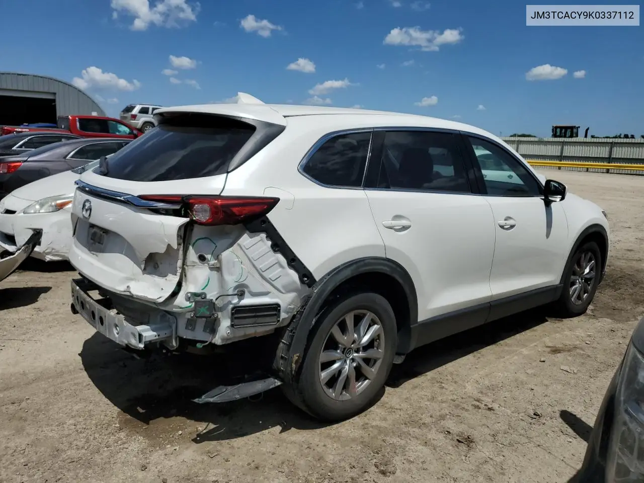 2019 Mazda Cx-9 Touring VIN: JM3TCACY9K0337112 Lot: 56565365