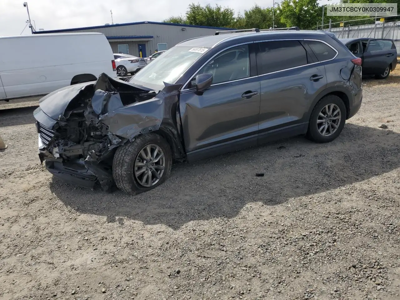 2019 Mazda Cx-9 Touring VIN: JM3TCBCY0K0309947 Lot: 56897815