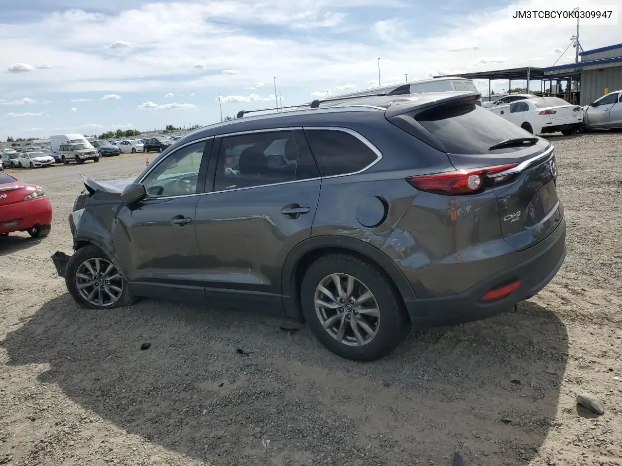 2019 Mazda Cx-9 Touring VIN: JM3TCBCY0K0309947 Lot: 56897815