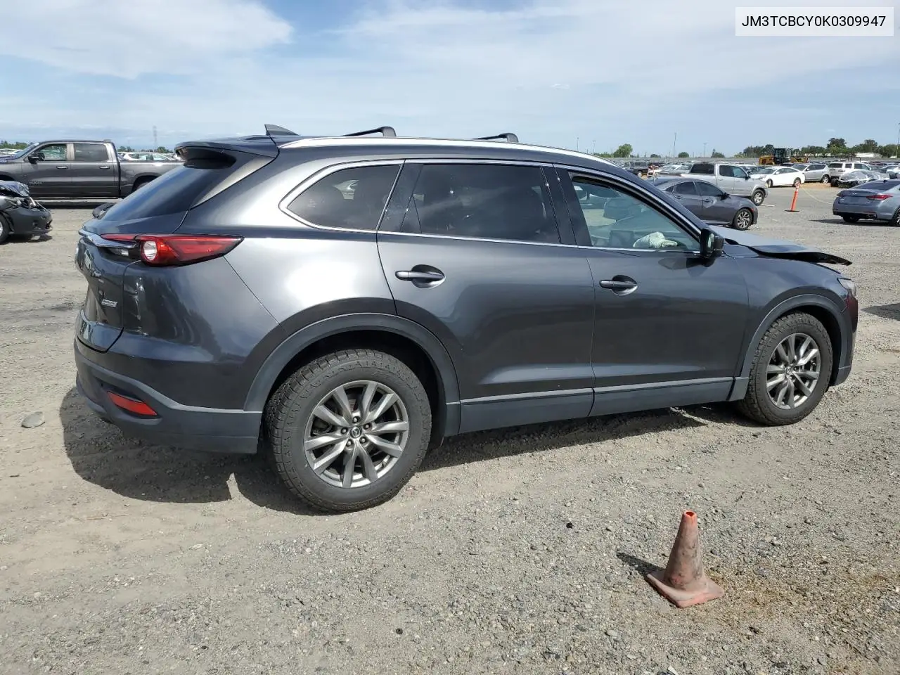 2019 Mazda Cx-9 Touring VIN: JM3TCBCY0K0309947 Lot: 56897815