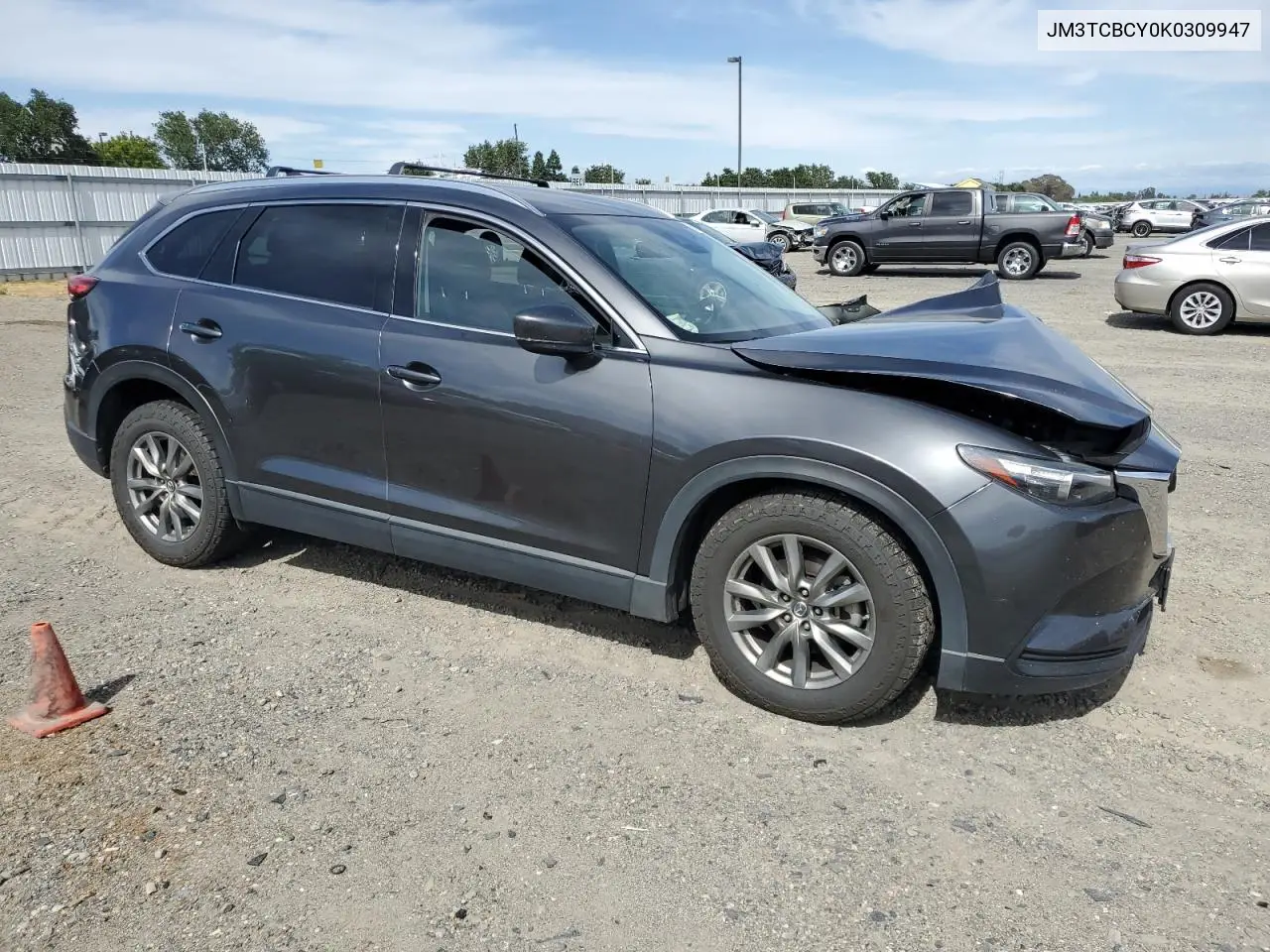2019 Mazda Cx-9 Touring VIN: JM3TCBCY0K0309947 Lot: 56897815