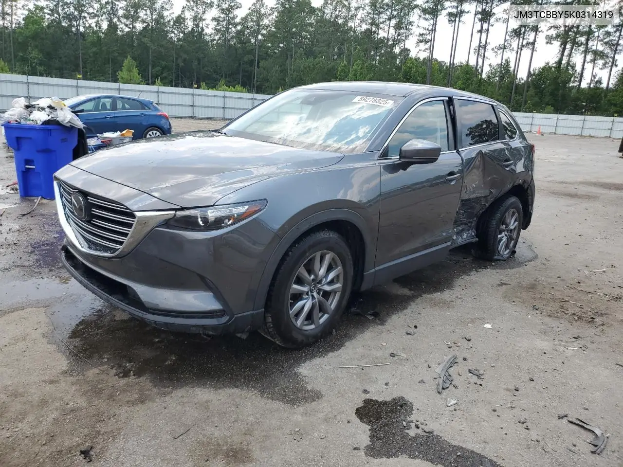 2019 Mazda Cx-9 Sport VIN: JM3TCBBY5K0314319 Lot: 59278825