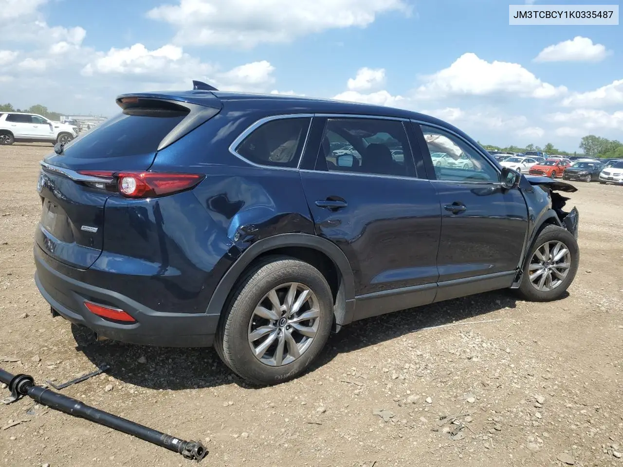2019 Mazda Cx-9 Touring VIN: JM3TCBCY1K0335487 Lot: 61963305