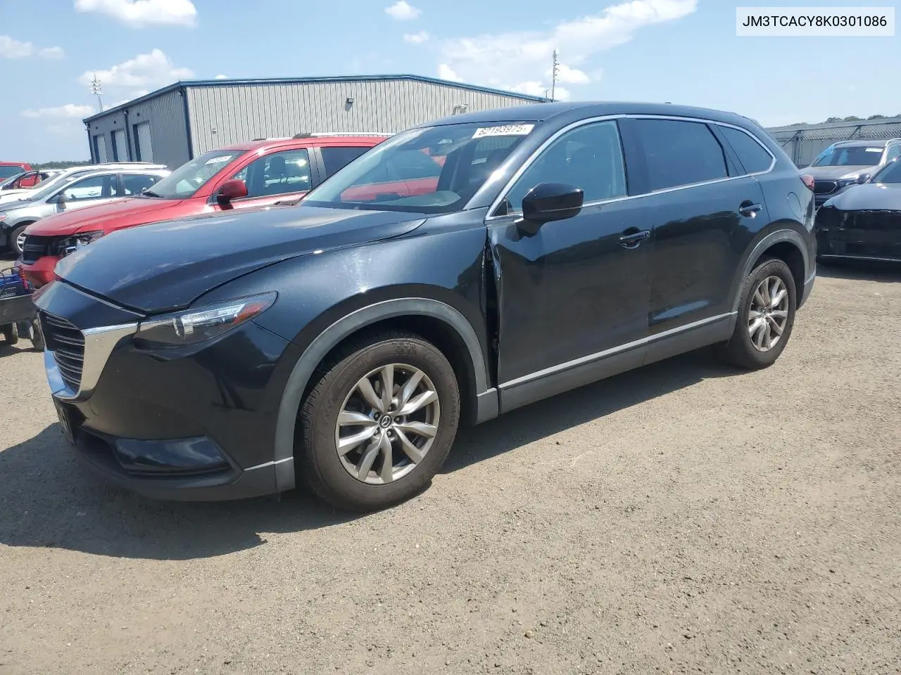 2019 Mazda Cx-9 Touring VIN: JM3TCACY8K0301086 Lot: 62193975