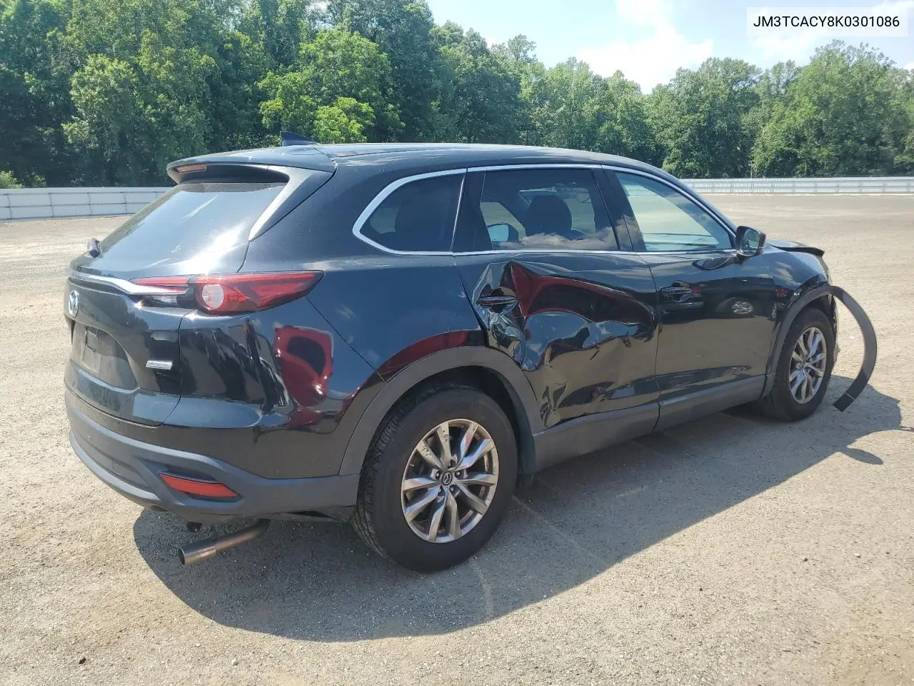 2019 Mazda Cx-9 Touring VIN: JM3TCACY8K0301086 Lot: 62193975