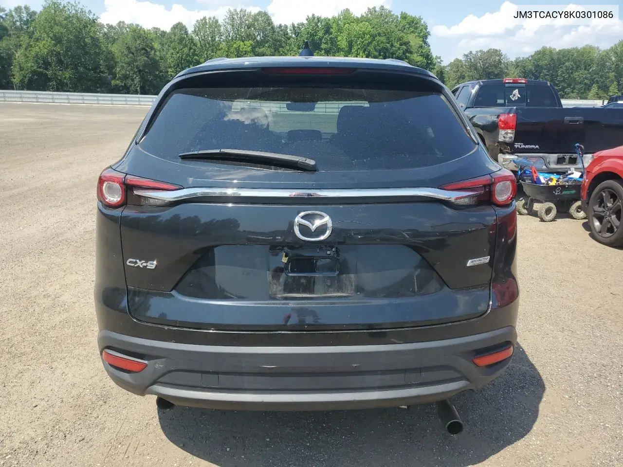 2019 Mazda Cx-9 Touring VIN: JM3TCACY8K0301086 Lot: 62193975