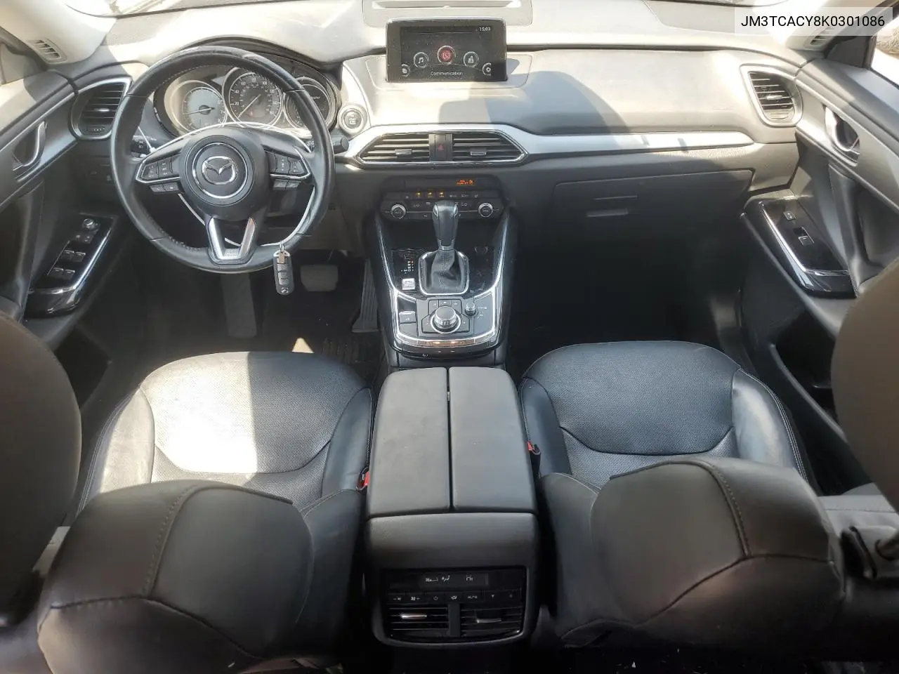 2019 Mazda Cx-9 Touring VIN: JM3TCACY8K0301086 Lot: 62193975