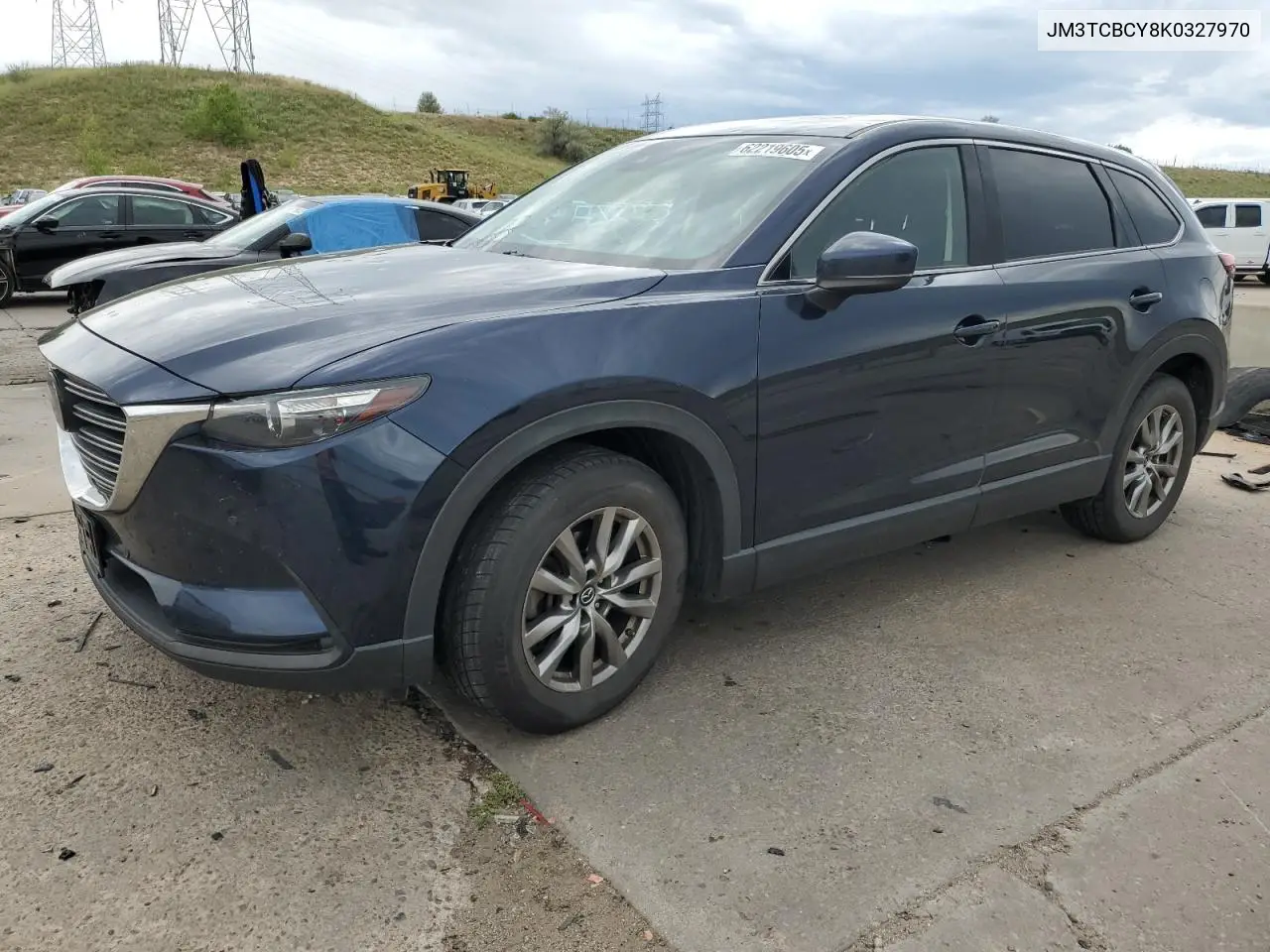 2019 Mazda Cx-9 Touring VIN: JM3TCBCY8K0327970 Lot: 62219605