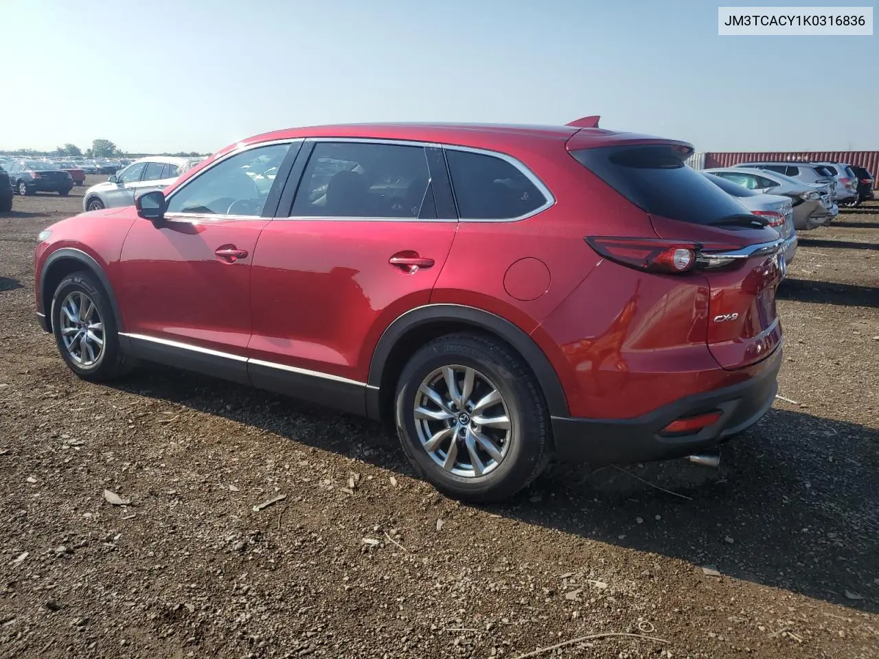 2019 Mazda Cx-9 Touring VIN: JM3TCACY1K0316836 Lot: 62416535