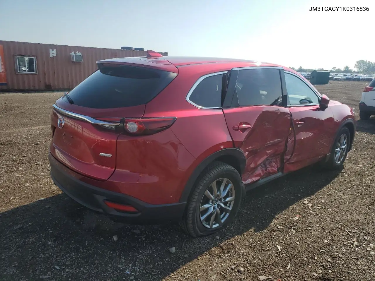 2019 Mazda Cx-9 Touring VIN: JM3TCACY1K0316836 Lot: 62416535