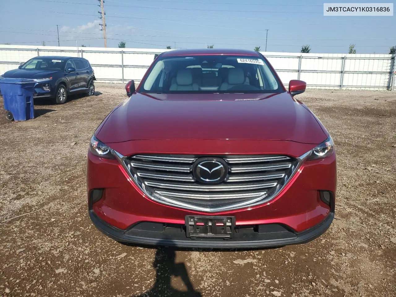 2019 Mazda Cx-9 Touring VIN: JM3TCACY1K0316836 Lot: 62416535