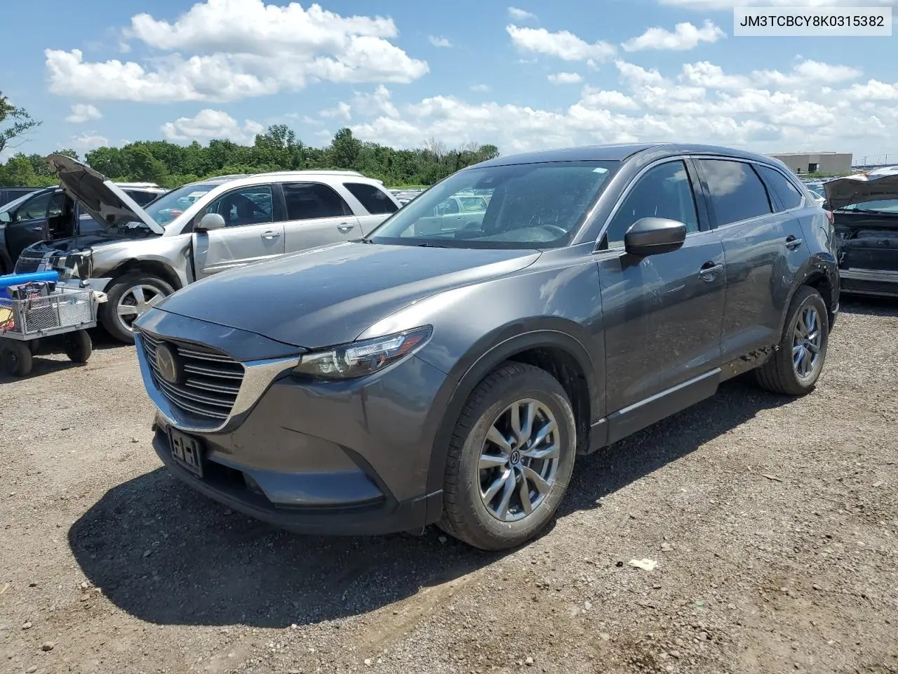 2019 Mazda Cx-9 Touring VIN: JM3TCBCY8K0315382 Lot: 62465725