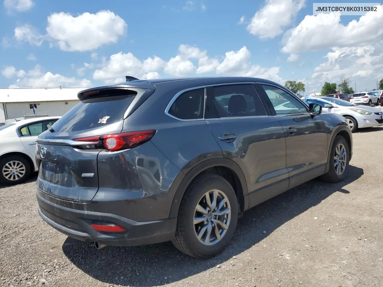 2019 Mazda Cx-9 Touring VIN: JM3TCBCY8K0315382 Lot: 62465725