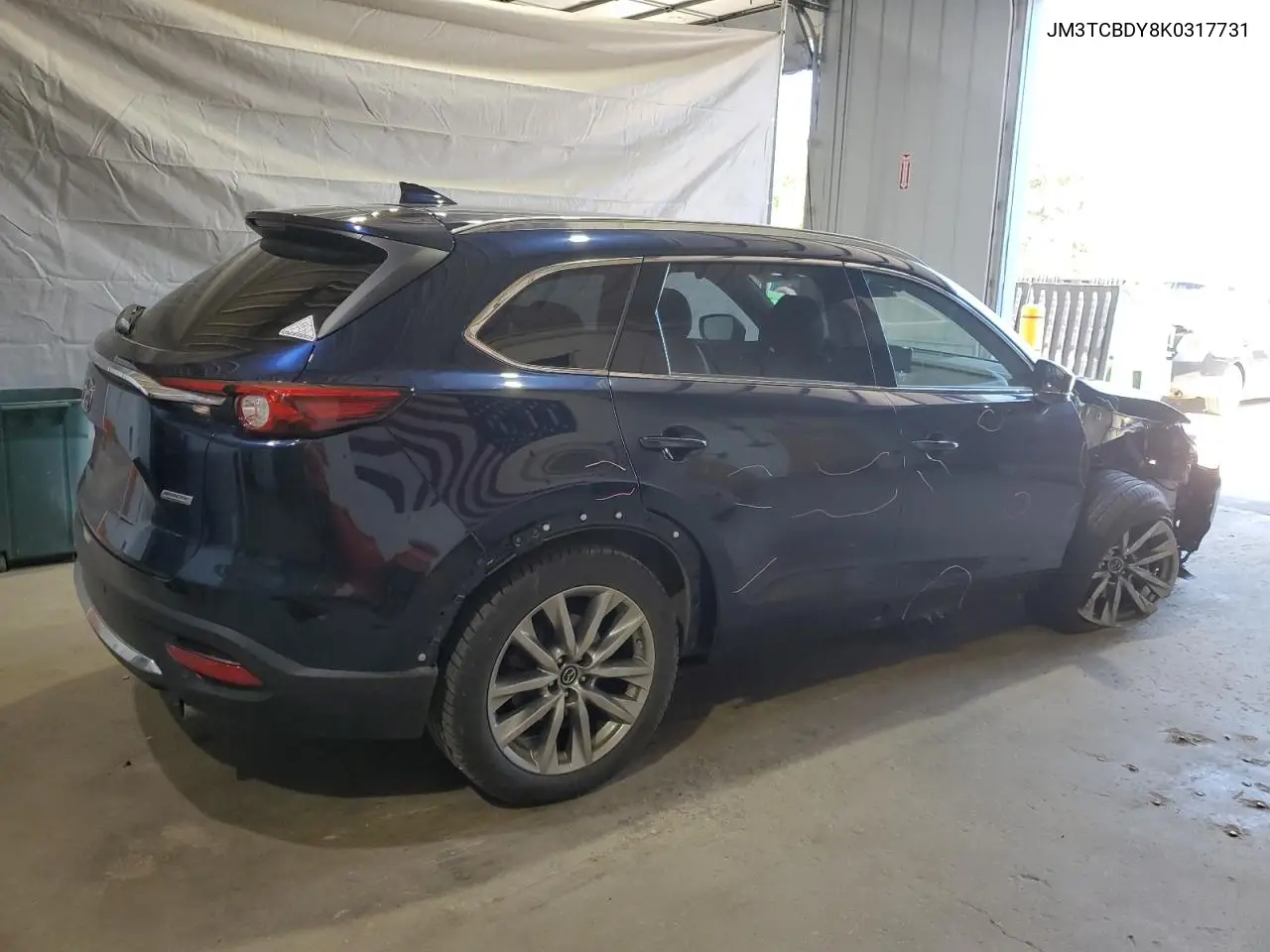 2019 Mazda Cx-9 Grand Touring VIN: JM3TCBDY8K0317731 Lot: 62610545