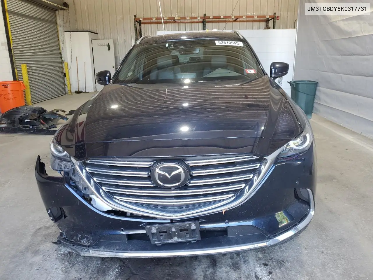 2019 Mazda Cx-9 Grand Touring VIN: JM3TCBDY8K0317731 Lot: 62610545