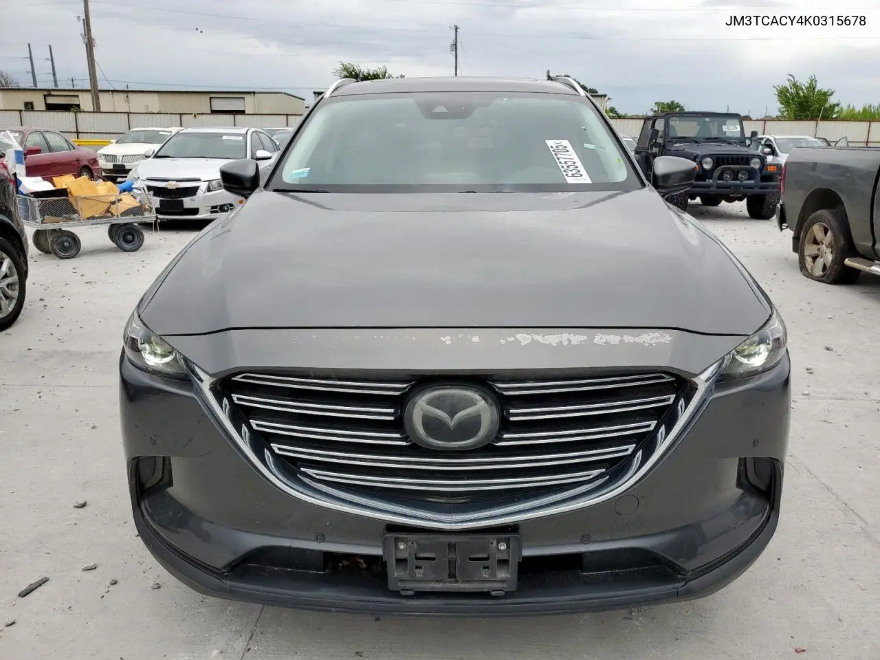 2019 Mazda Cx-9 Touring VIN: JM3TCACY4K0315678 Lot: 63557705