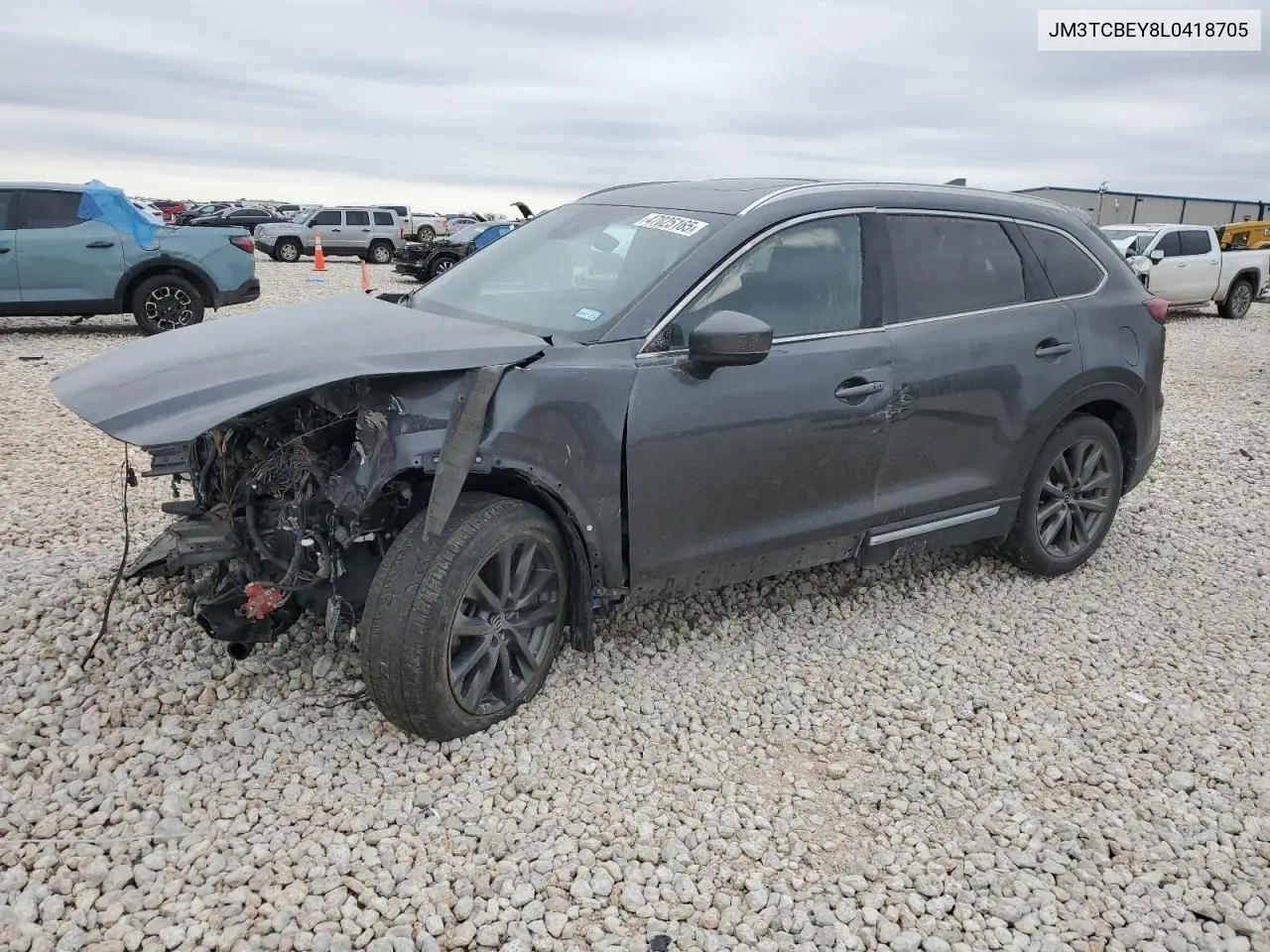 2020 Mazda Cx-9 Signature VIN: JM3TCBEY8L0418705 Lot: 47025165