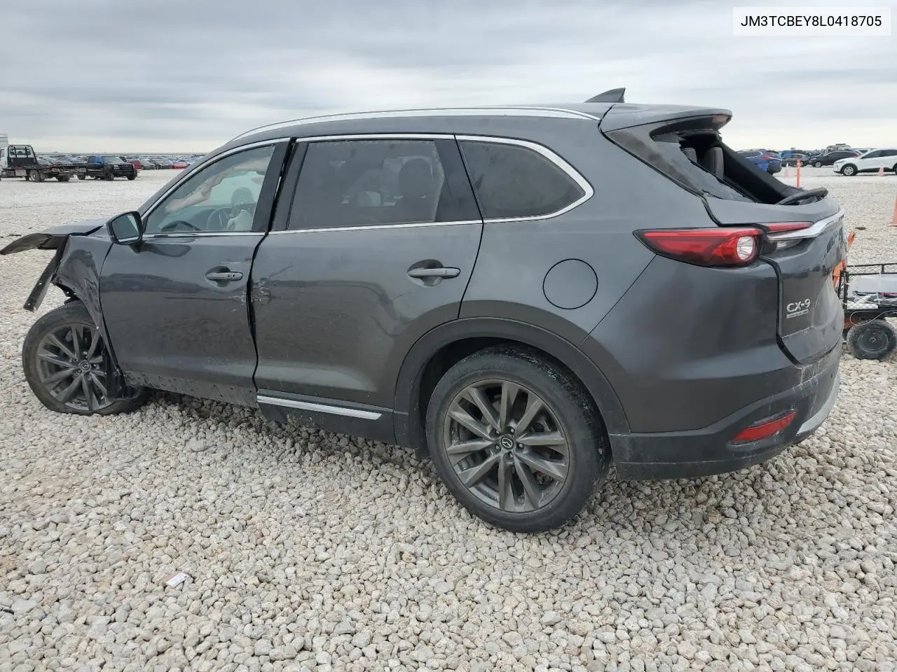 2020 Mazda Cx-9 Signature VIN: JM3TCBEY8L0418705 Lot: 47025165