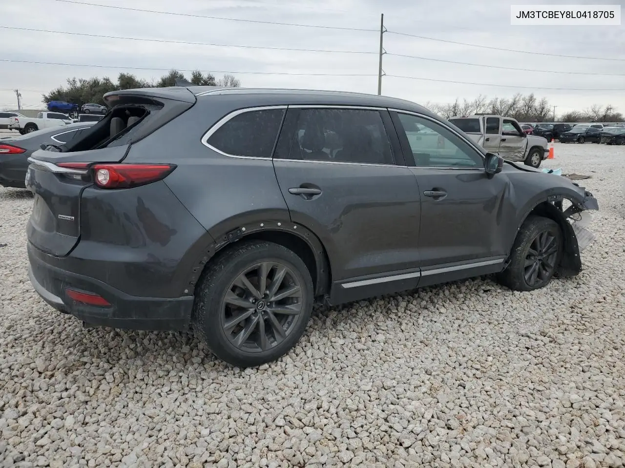 2020 Mazda Cx-9 Signature VIN: JM3TCBEY8L0418705 Lot: 47025165