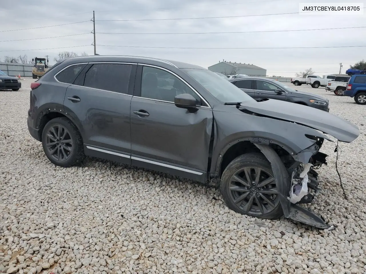 2020 Mazda Cx-9 Signature VIN: JM3TCBEY8L0418705 Lot: 47025165