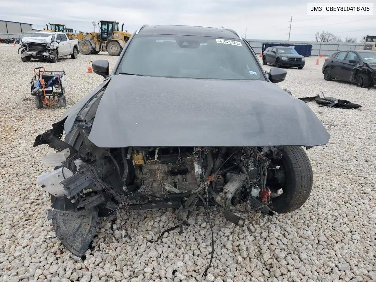 2020 Mazda Cx-9 Signature VIN: JM3TCBEY8L0418705 Lot: 47025165