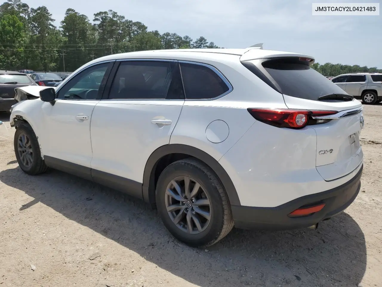 2020 Mazda Cx-9 Touring VIN: JM3TCACY2L0421483 Lot: 55812315