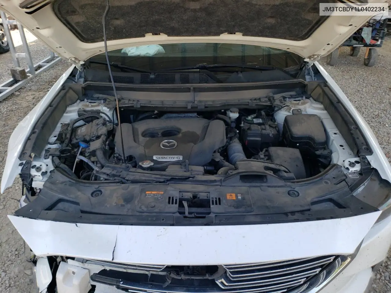 2020 Mazda Cx-9 Grand Touring VIN: JM3TCBDY1L0402234 Lot: 55904325