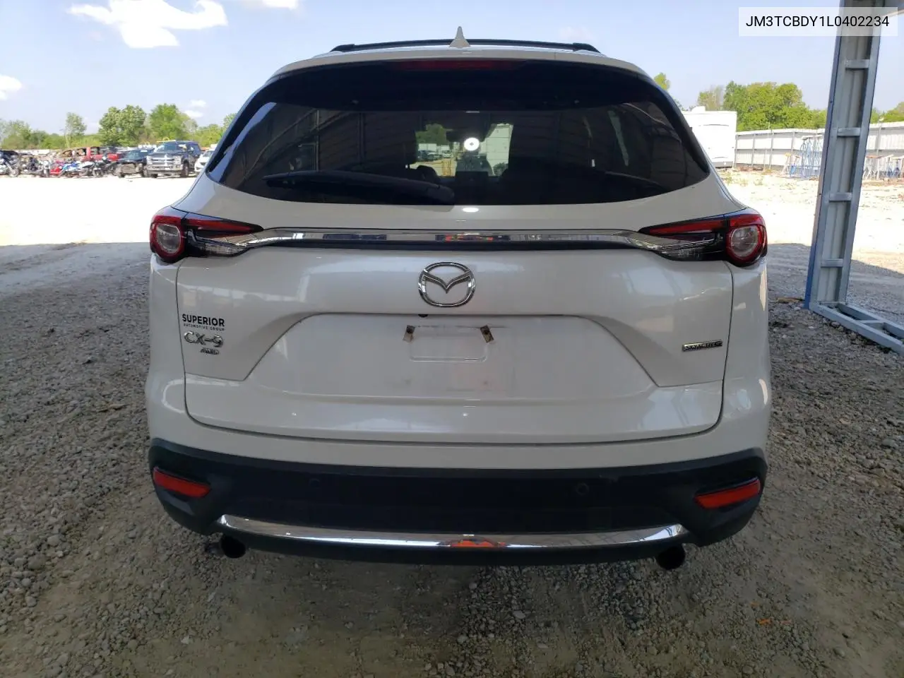 2020 Mazda Cx-9 Grand Touring VIN: JM3TCBDY1L0402234 Lot: 55904325