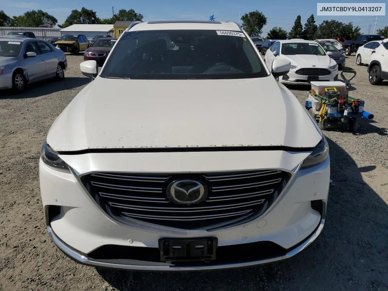 2020 Mazda Cx-9 Grand Touring VIN: JM3TCBDY9L0413207 Lot: 56690375
