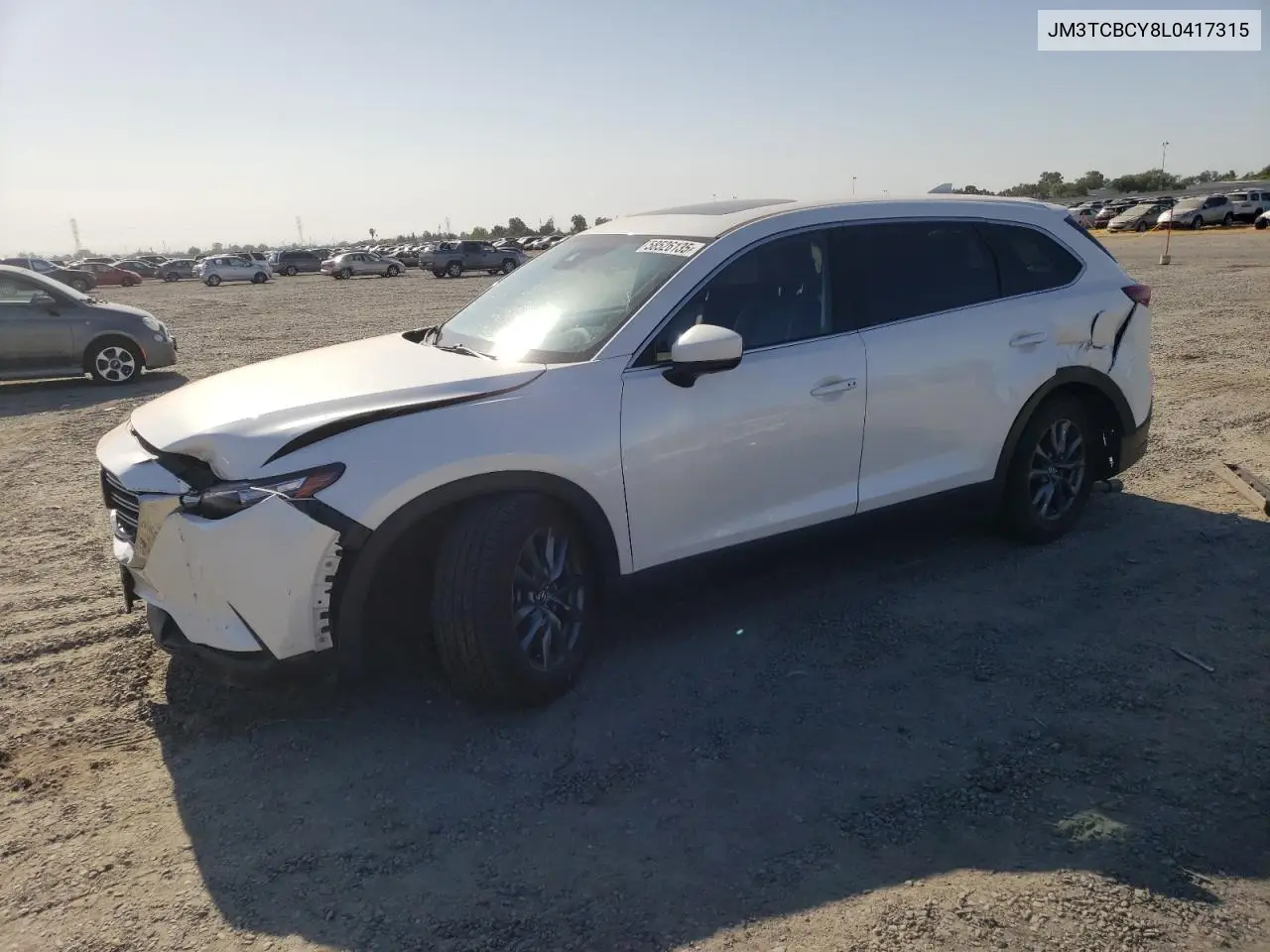 2020 Mazda Cx-9 Touring VIN: JM3TCBCY8L0417315 Lot: 58526135