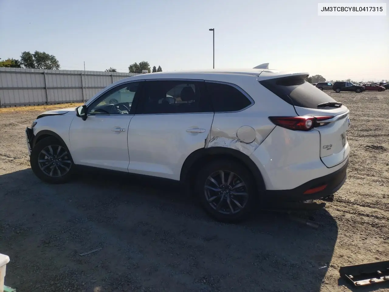2020 Mazda Cx-9 Touring VIN: JM3TCBCY8L0417315 Lot: 58526135