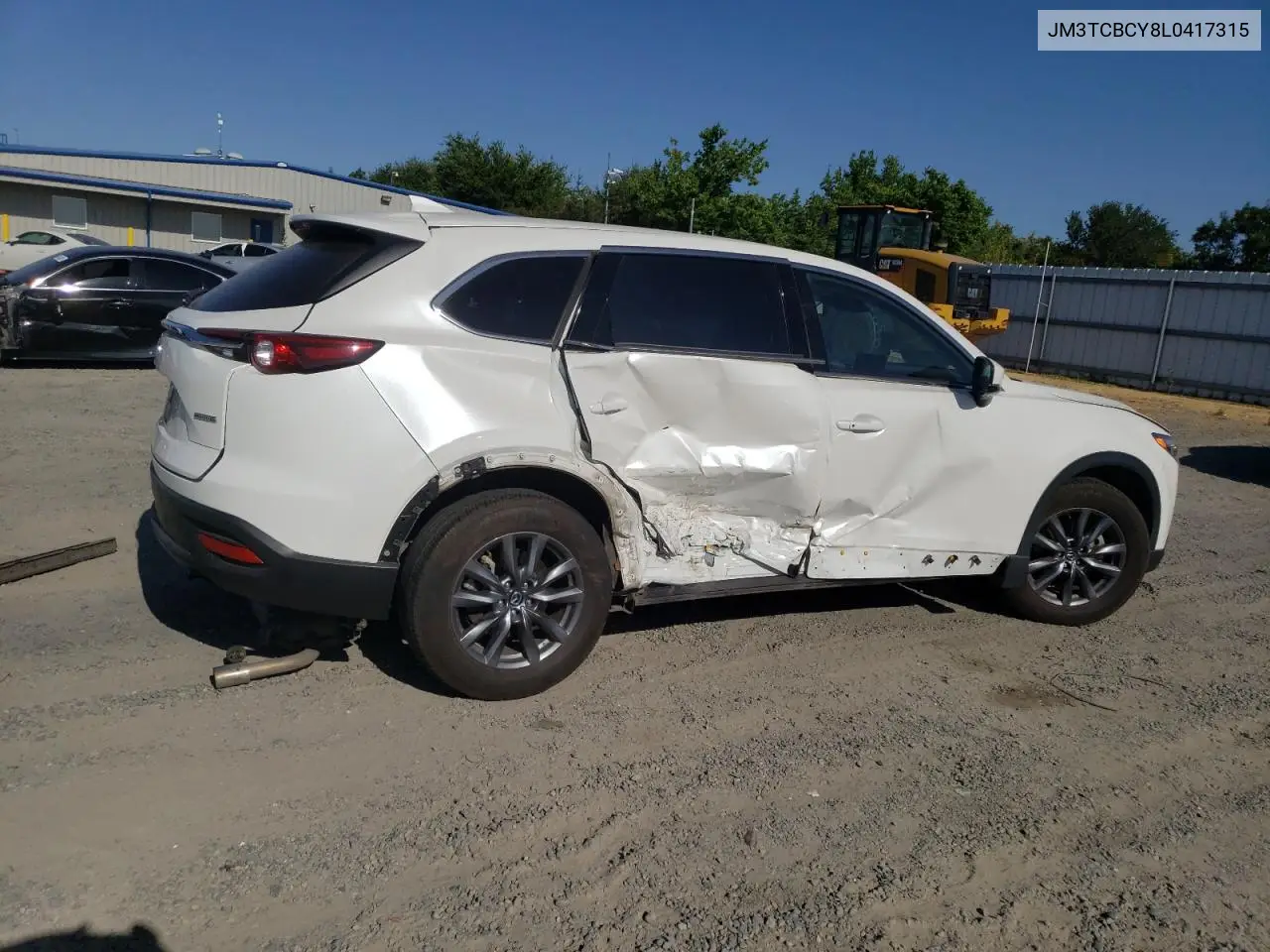 2020 Mazda Cx-9 Touring VIN: JM3TCBCY8L0417315 Lot: 58526135