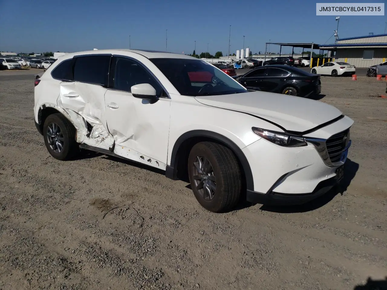 2020 Mazda Cx-9 Touring VIN: JM3TCBCY8L0417315 Lot: 58526135