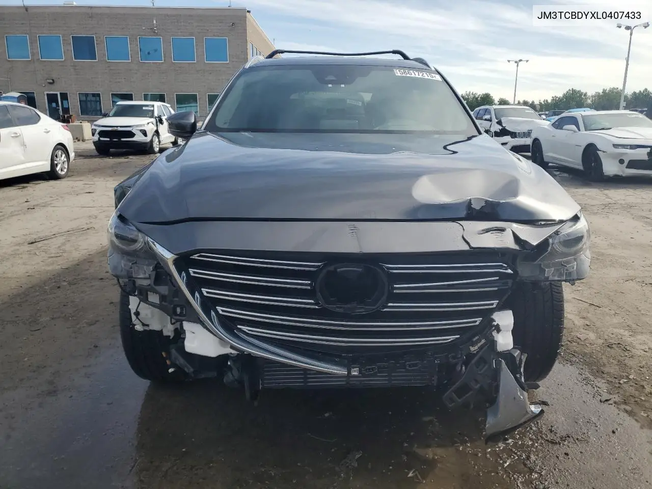 2020 Mazda Cx-9 Grand Touring VIN: JM3TCBDYXL0407433 Lot: 58617215