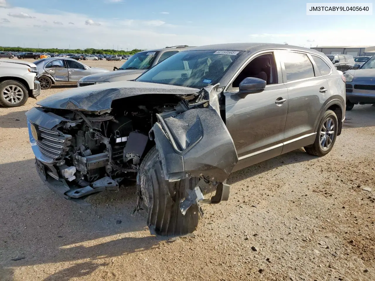 2020 Mazda Cx-9 Sport VIN: JM3TCABY9L0405640 Lot: 62193565