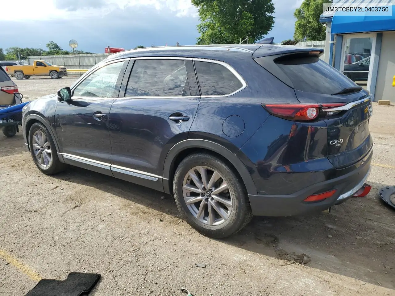 2020 Mazda Cx-9 Grand Touring VIN: JM3TCBDY2L0403750 Lot: 62274935