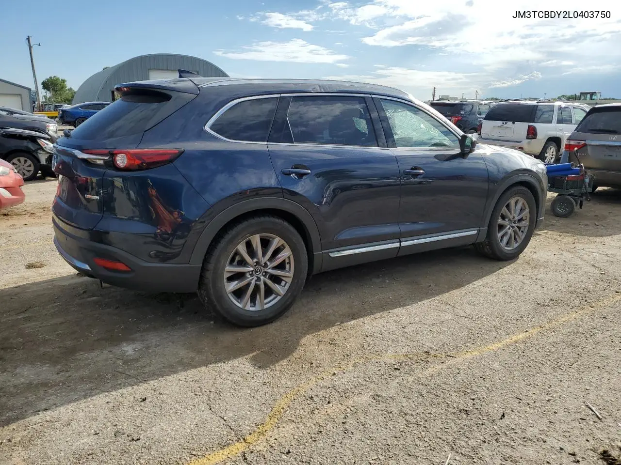 2020 Mazda Cx-9 Grand Touring VIN: JM3TCBDY2L0403750 Lot: 62274935