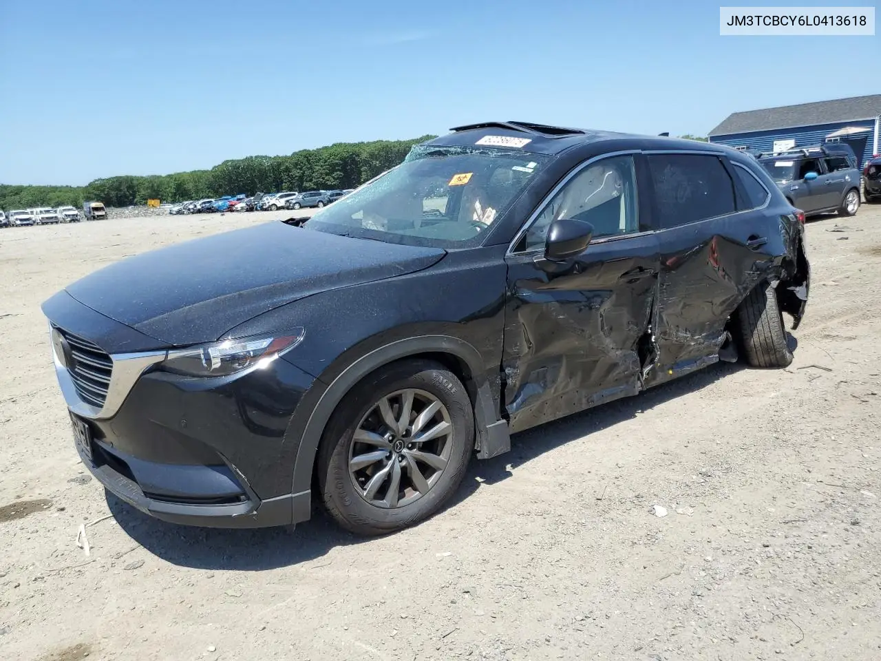 2020 Mazda Cx-9 Touring VIN: JM3TCBCY6L0413618 Lot: 62286075