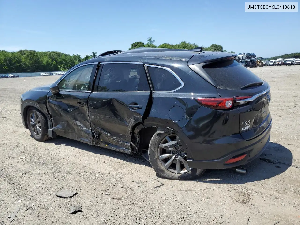 2020 Mazda Cx-9 Touring VIN: JM3TCBCY6L0413618 Lot: 62286075