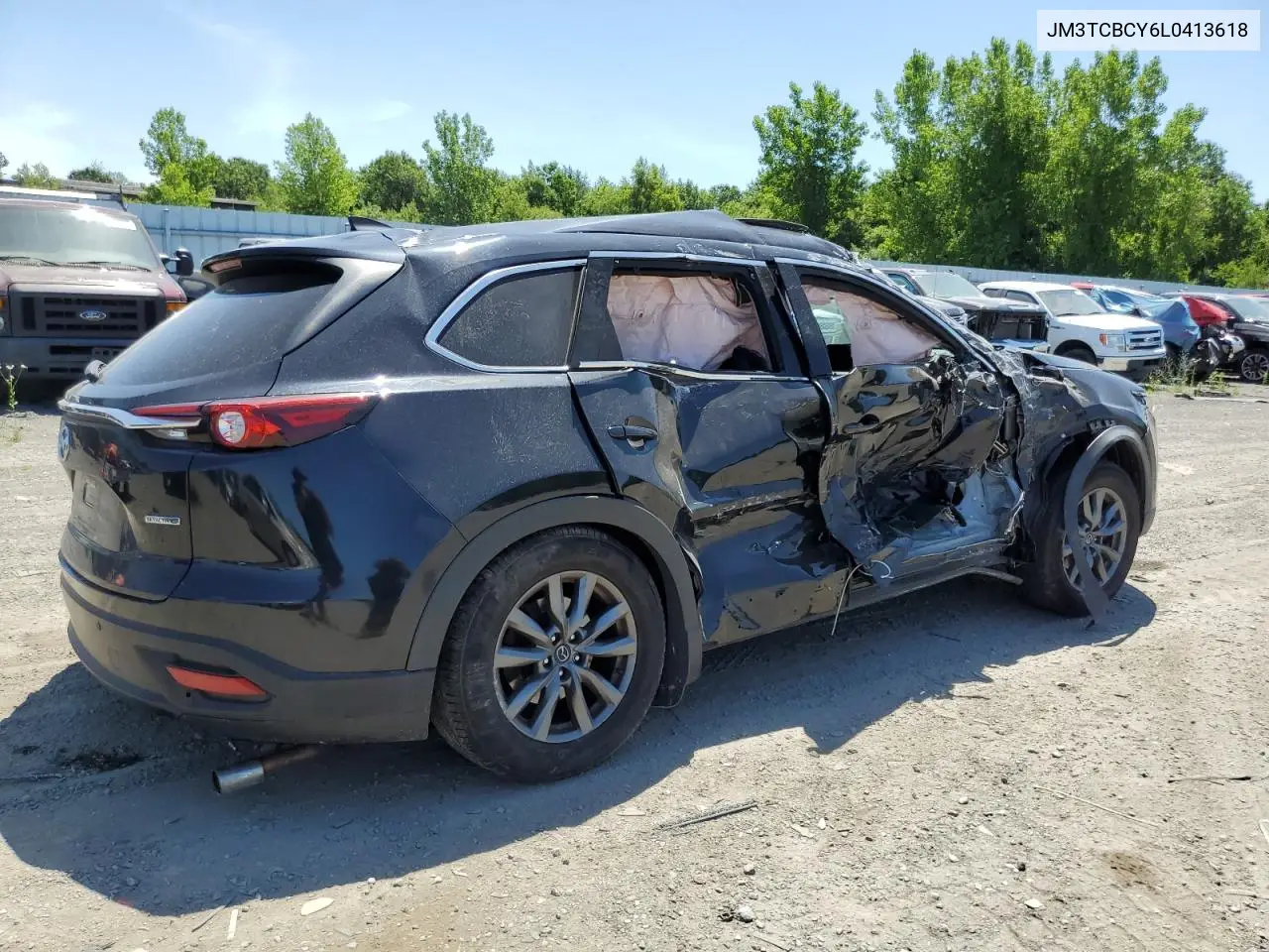 2020 Mazda Cx-9 Touring VIN: JM3TCBCY6L0413618 Lot: 62286075