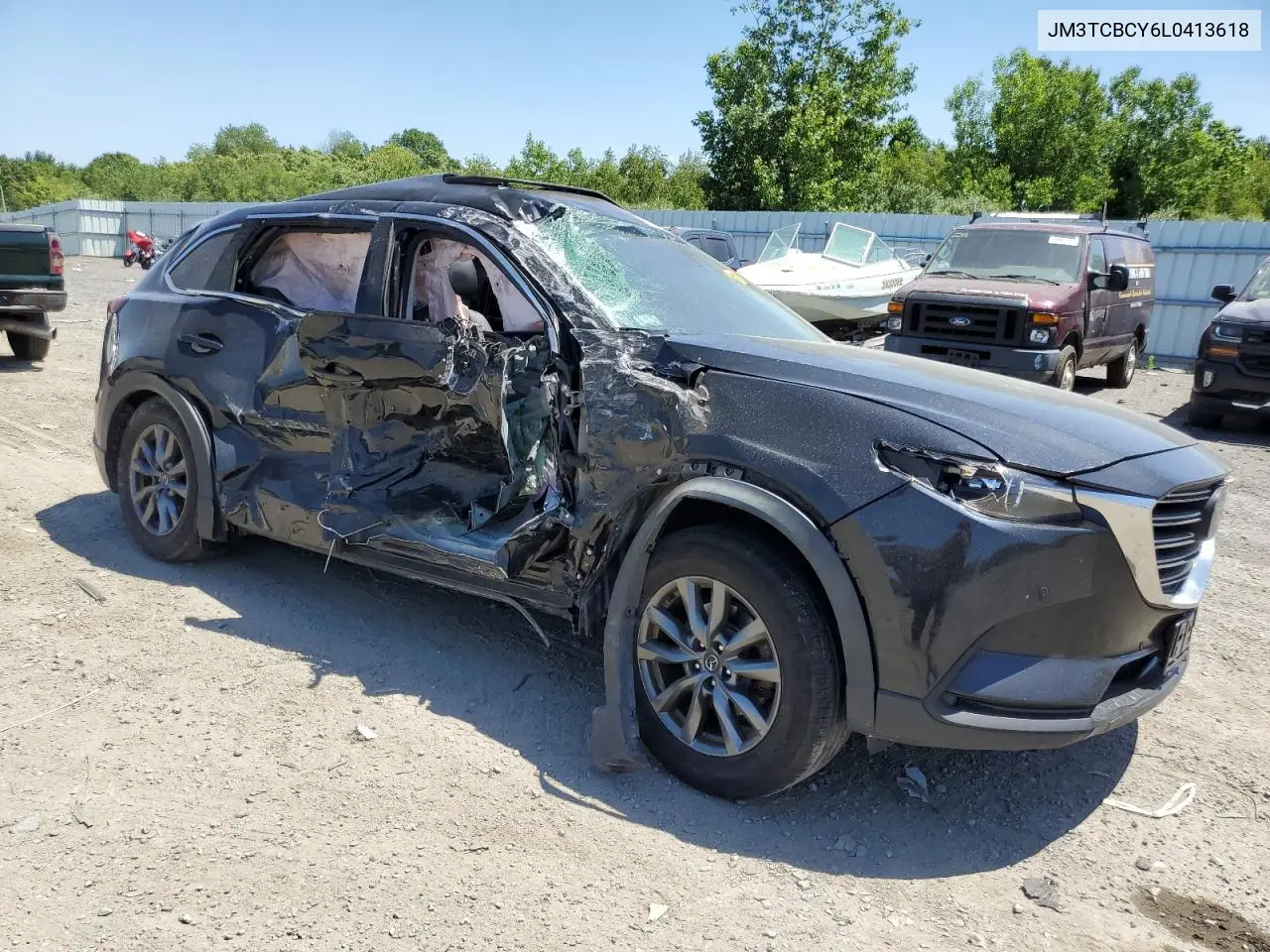 2020 Mazda Cx-9 Touring VIN: JM3TCBCY6L0413618 Lot: 62286075