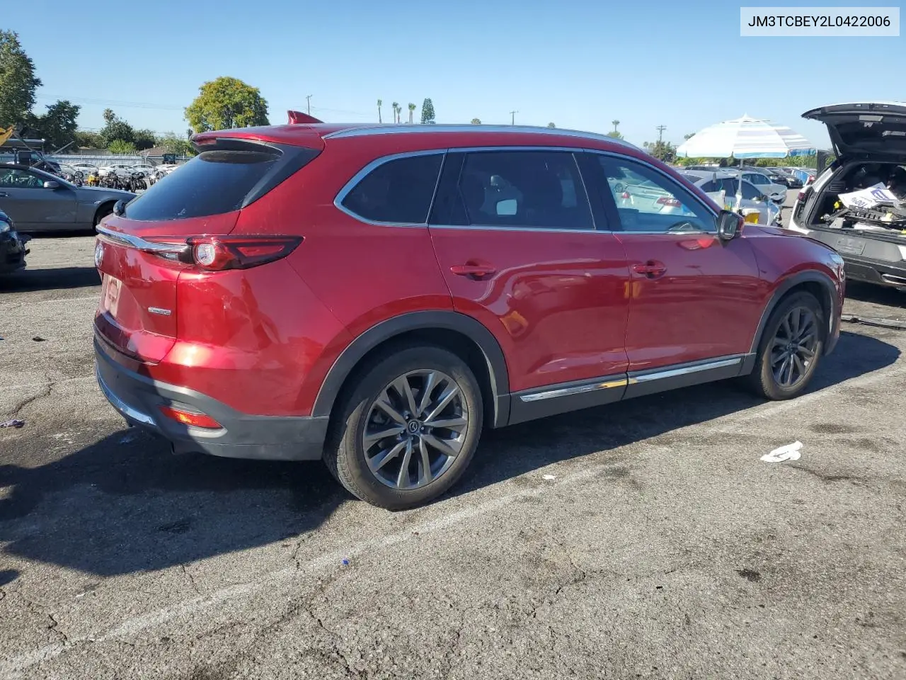 2020 Mazda Cx-9 Signature VIN: JM3TCBEY2L0422006 Lot: 62954915