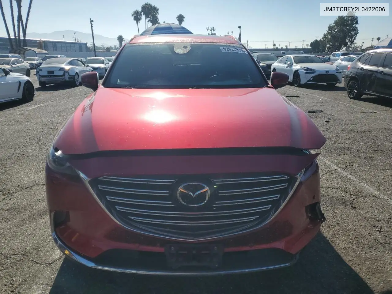 2020 Mazda Cx-9 Signature VIN: JM3TCBEY2L0422006 Lot: 62954915