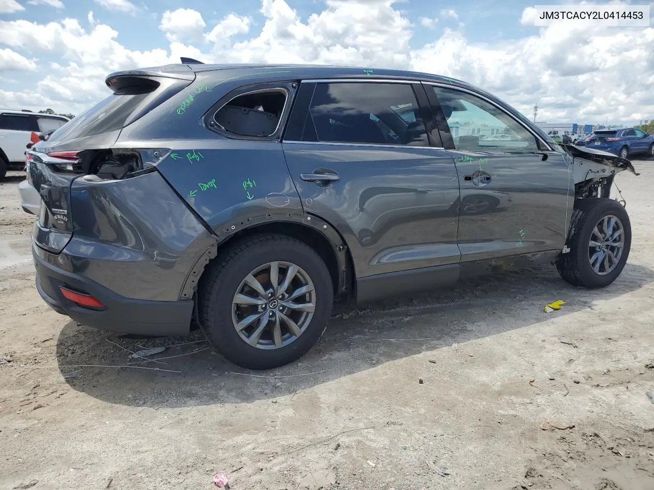 2020 Mazda Cx-9 Touring VIN: JM3TCACY2L0414453 Lot: 63451845