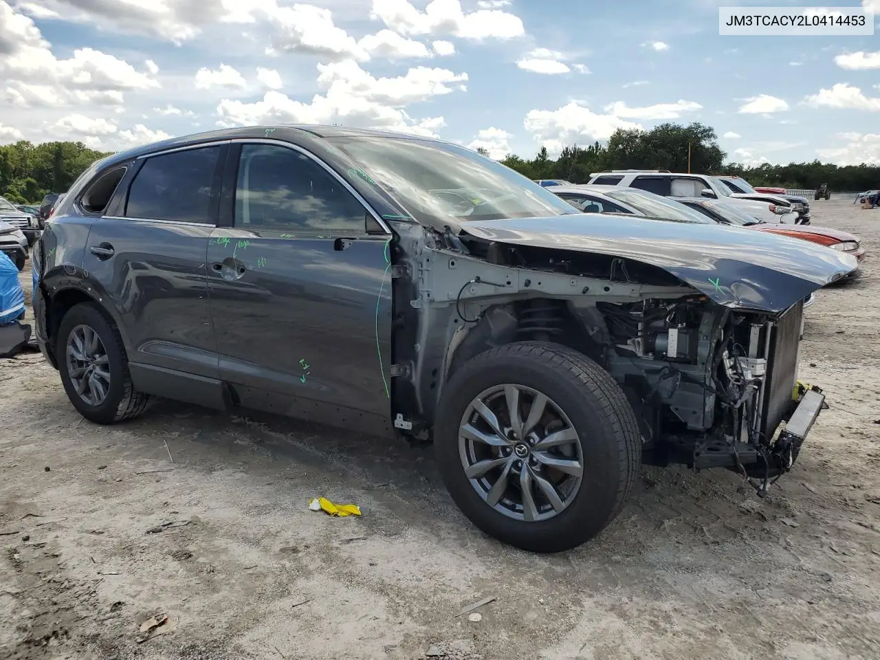 2020 Mazda Cx-9 Touring VIN: JM3TCACY2L0414453 Lot: 63451845