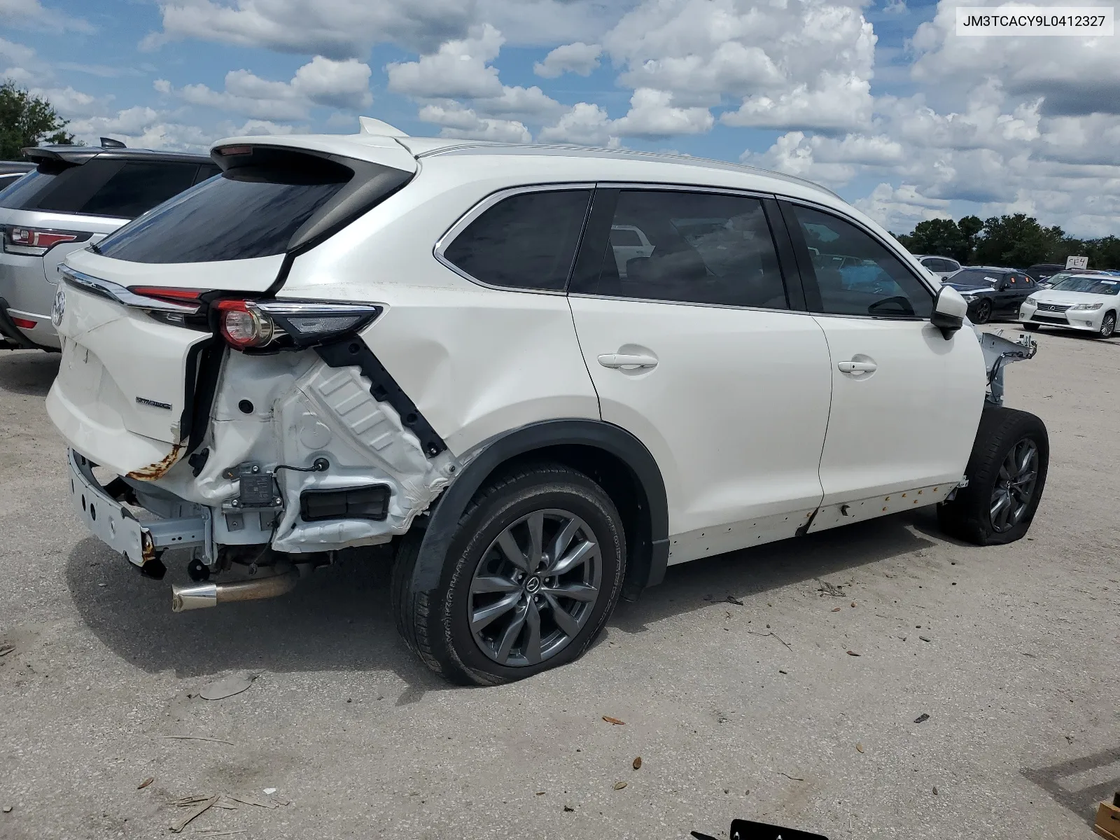2020 Mazda Cx-9 Touring VIN: JM3TCACY9L0412327 Lot: 68772374
